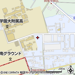 群馬県館林市大谷町1023周辺の地図