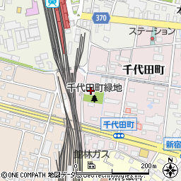 千代田町会館周辺の地図