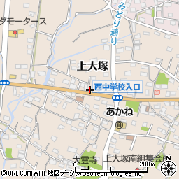 群馬県藤岡市上大塚1473周辺の地図