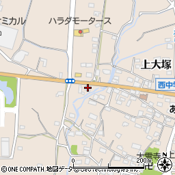 群馬県藤岡市上大塚981-1周辺の地図