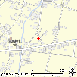 長野県安曇野市三郷温745周辺の地図