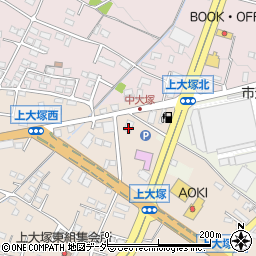 群馬県藤岡市上大塚300周辺の地図