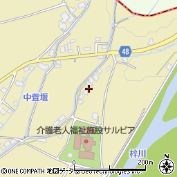 長野県松本市梓川倭3211周辺の地図