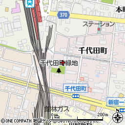 東武鉄道株式会社　館林電路区周辺の地図