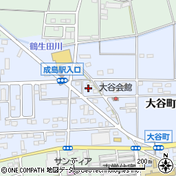 群馬県館林市大谷町1033周辺の地図