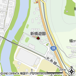 新橋遊園周辺の地図