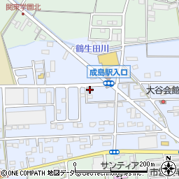 群馬県館林市大谷町1028-10周辺の地図