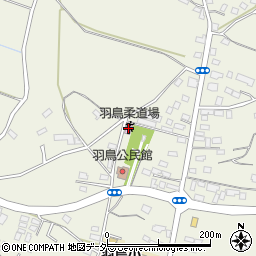 羽鳥柔道場周辺の地図