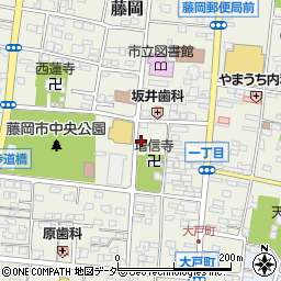 群馬県藤岡市藤岡34-4周辺の地図