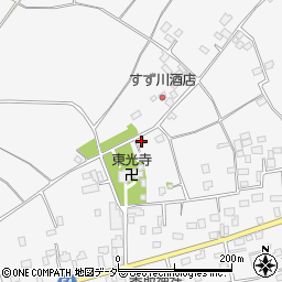 茨城県結城市大木383-8周辺の地図
