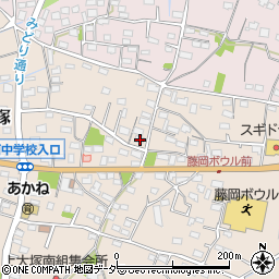 群馬県藤岡市上大塚1566周辺の地図