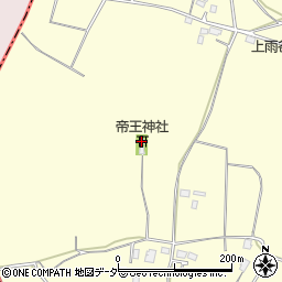 帝王神社周辺の地図