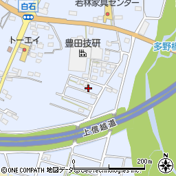 群馬県藤岡市白石2222-21周辺の地図