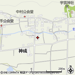 群馬県富岡市神成178-2周辺の地図