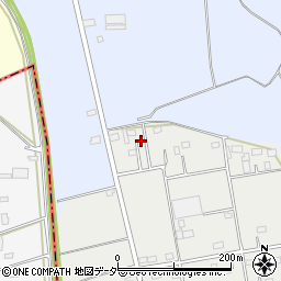 茨城県筑西市花橋261-7周辺の地図