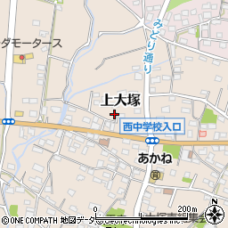 群馬県藤岡市上大塚1482周辺の地図