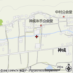 群馬県富岡市神成334-1周辺の地図