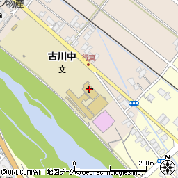 飛騨市立古川中学校周辺の地図