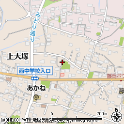 群馬県藤岡市上大塚1553-1周辺の地図