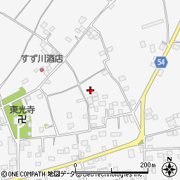 茨城県結城市大木324周辺の地図
