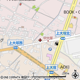 群馬県藤岡市上大塚299周辺の地図