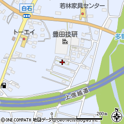 群馬県藤岡市白石2222-26周辺の地図