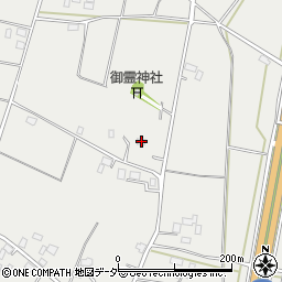 栃木県小山市東野田665周辺の地図