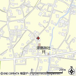 長野県安曇野市三郷温523周辺の地図