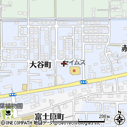 群馬県館林市大谷町862周辺の地図