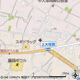 群馬県藤岡市上大塚1791周辺の地図