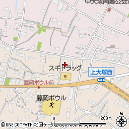 群馬県藤岡市上大塚1768-7周辺の地図