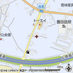 群馬県藤岡市白石2343-4周辺の地図