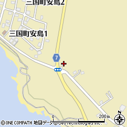 福井県坂井市三国町安島53周辺の地図