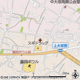 群馬県藤岡市上大塚1789周辺の地図