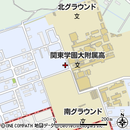 群馬県館林市大谷町3035-1周辺の地図