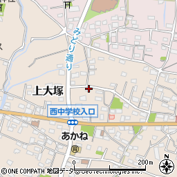 群馬県藤岡市上大塚1540周辺の地図