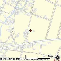 長野県安曇野市三郷温842周辺の地図
