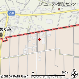 埼玉県深谷市横瀬197周辺の地図