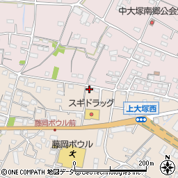 群馬県藤岡市上大塚1788周辺の地図