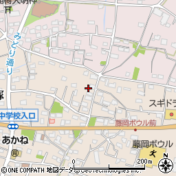 群馬県藤岡市上大塚1532周辺の地図