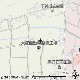 群馬県富岡市神成43-1周辺の地図