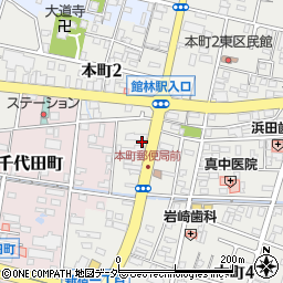 松本ミシン工業館林支店周辺の地図
