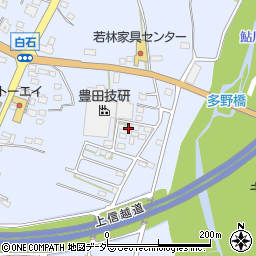 群馬県藤岡市白石2158周辺の地図