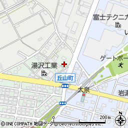 群馬県邑楽郡大泉町仙石2245-58周辺の地図