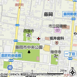 群馬県藤岡市藤岡1626-9周辺の地図