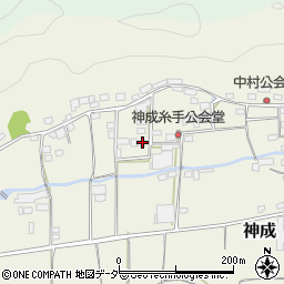 群馬県富岡市神成1024-3周辺の地図