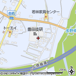 群馬県藤岡市白石2158-3周辺の地図