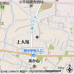 群馬県藤岡市上大塚1520-1周辺の地図