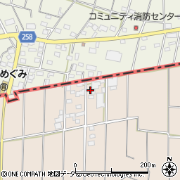 埼玉県深谷市横瀬193周辺の地図