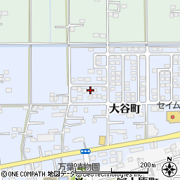 群馬県館林市大谷町29-28周辺の地図